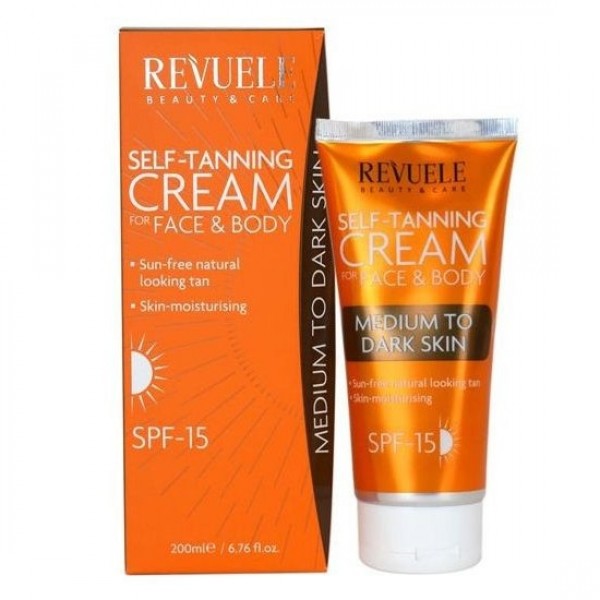 Auto-Bronzeador Tom Escuro FPS15 Revuele 200ml